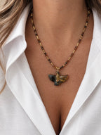Collier Jona - Pierres Naturelles - Plusieurs Couleurs Disponibles