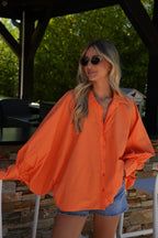Chemise Ample Lycia - Orange
