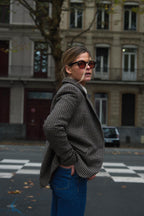 Gustave Houndstooth Blazer