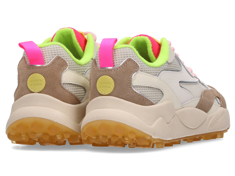 Mount W - Baskets - Taupe multicolore