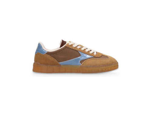 Nixie - Baskets - Marron-Bleu