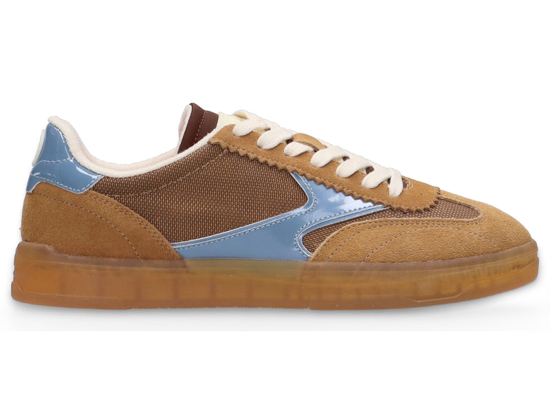 Nixie - Baskets - Marron-Bleu