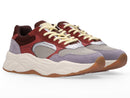 Celest - Baskets - Gris-Bordeaux