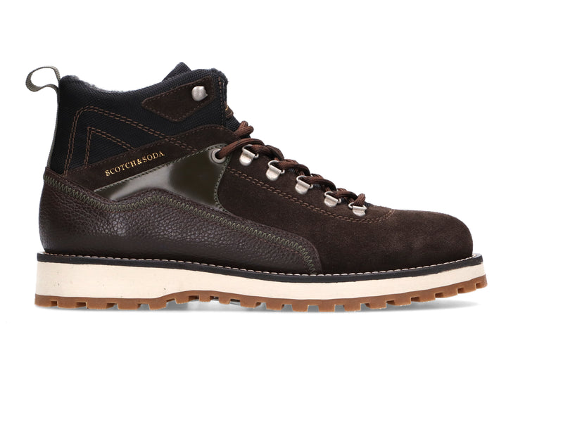 New Work - Bottines - Marron foncé