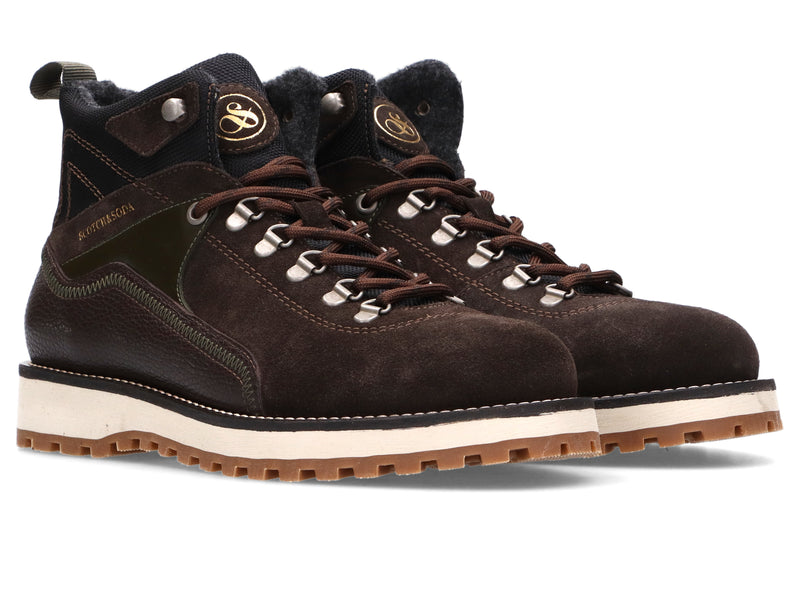 New Work - Bottines - Marron foncé