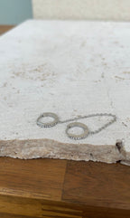 Orecchino Singolo con Strass