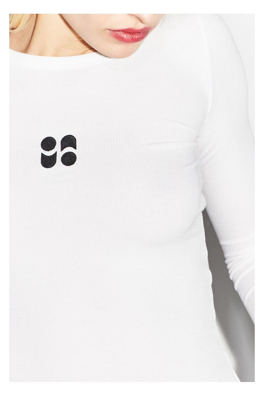 Le Tshirt Hugo Blanc Manches Longues