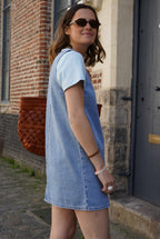 Ruby Denim Short Dress