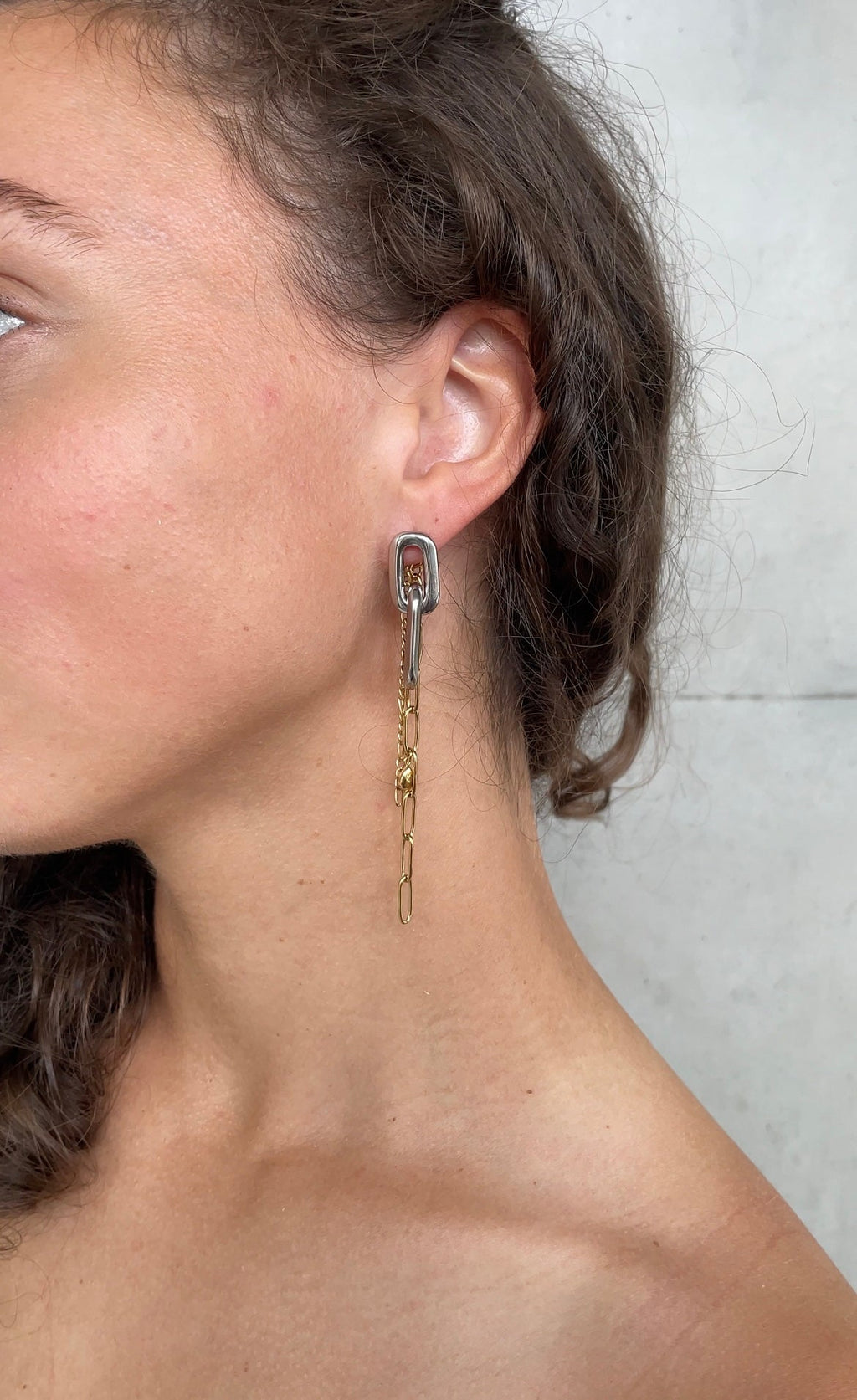 Double Chain Earrings