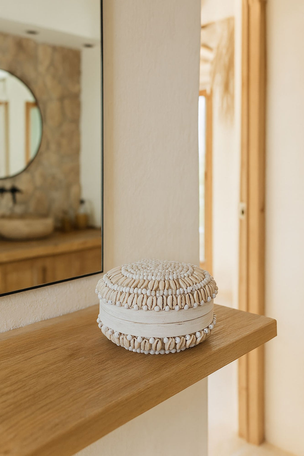 Koloa - Boite - Bambou - Blanc