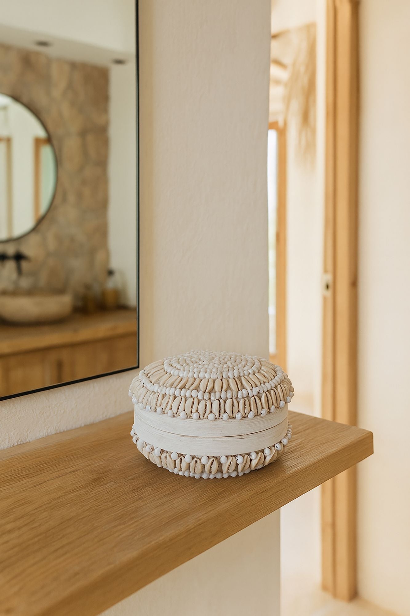 Koloa - Boite - Bambou - Blanc