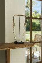 Dao - Collier De Coquillages Sur Socle - Metal