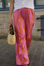 Simon Pants Pink/Orange Pattern