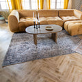Vintage Printed Cotton Goa Rug