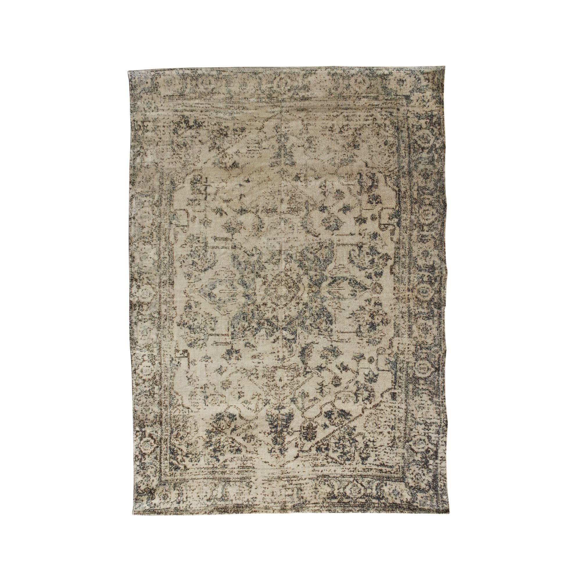 Vintage Printed Cotton Goa Rug