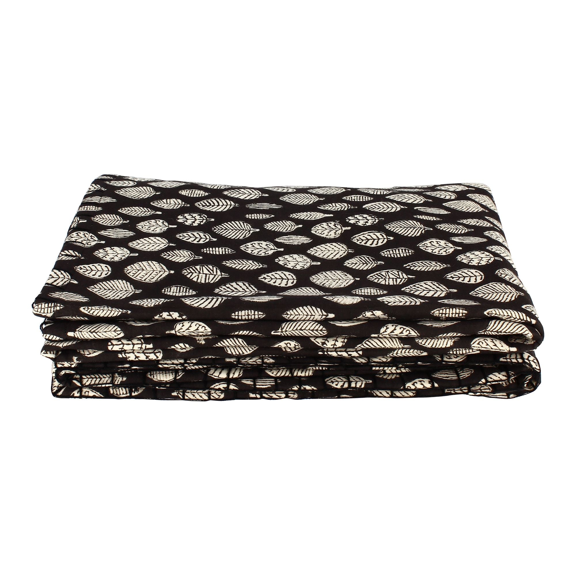 Alia Short Pointe In Cotton - Black And Ecru Reversible With Patterns