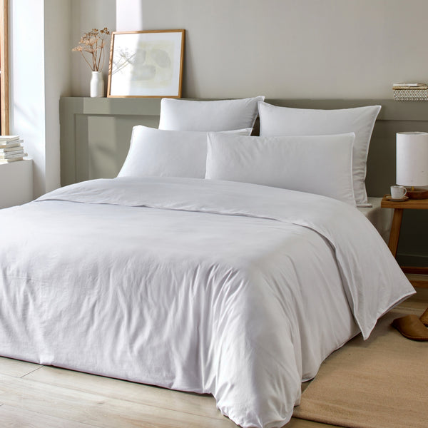Bamora - Complete Beddengoedset - Katoen & Bamboe - Wit