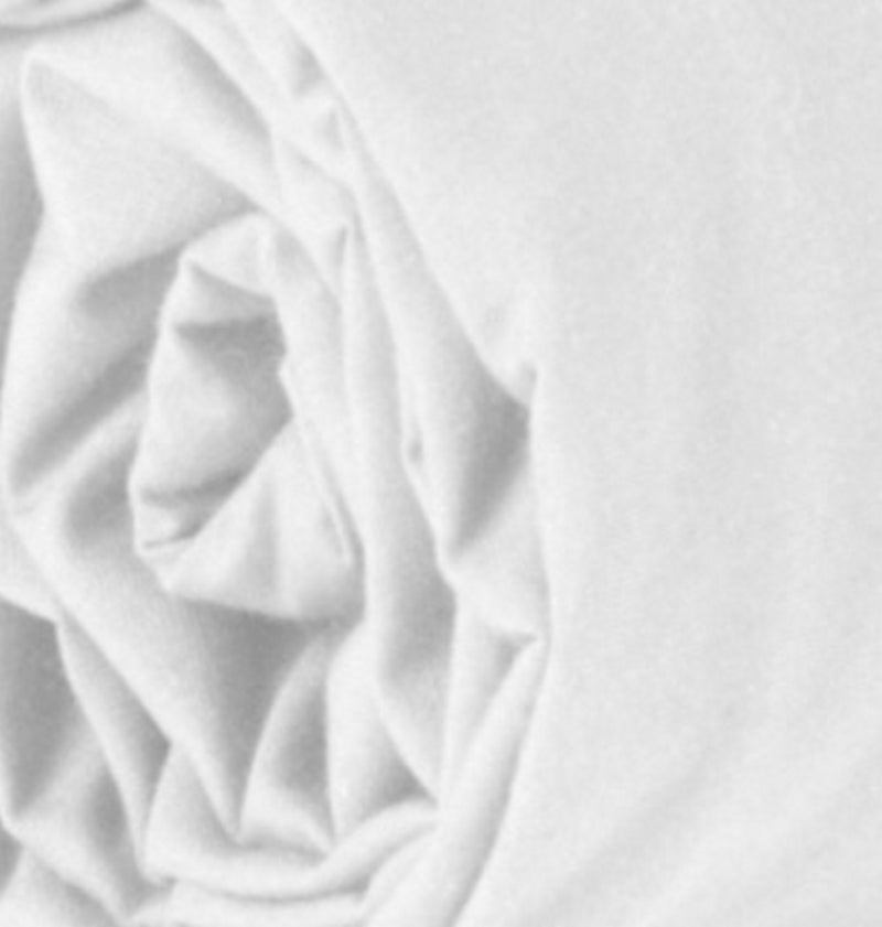 Drap Housse - Coton Bambou - Blanc