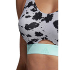 Adidas - Sujetador Deportivo Stronger For It Iteration Adidas By Stella Mccartney - Beige Y Negro - Mujer