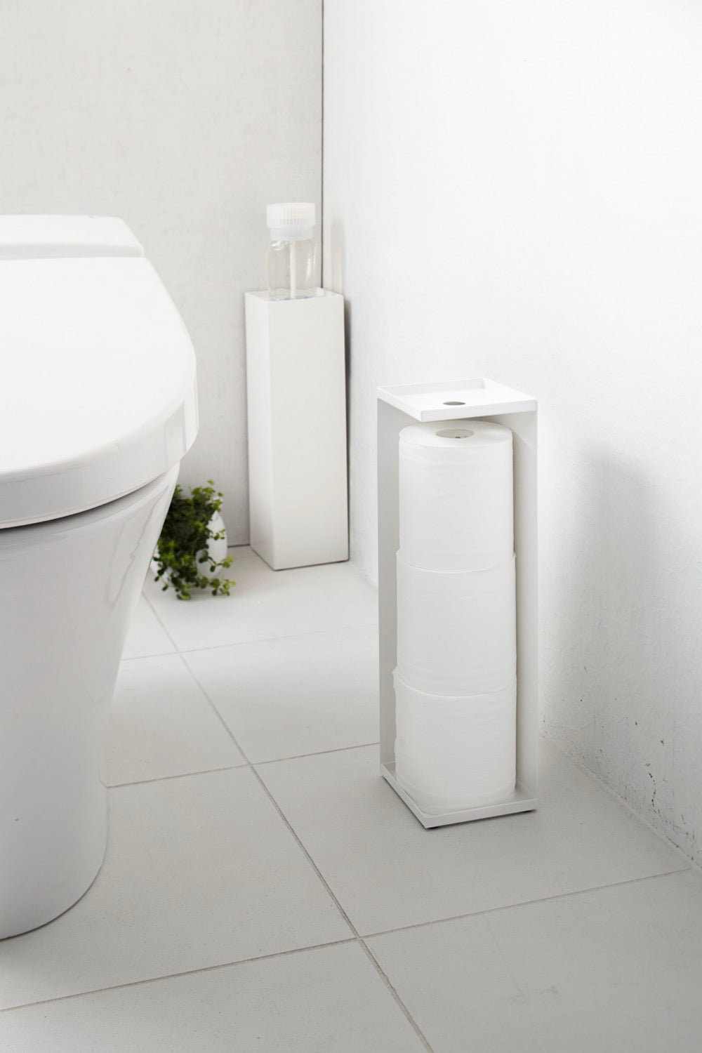 Porte-Papier Toilette - Blanc