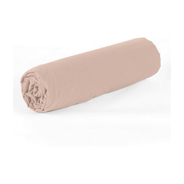 Bamora - Hoeslaken - Katoen Bamboe - Roze