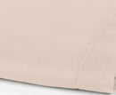 Drap Plat 2 Pers De Coton-Bambou - Bambou Rose