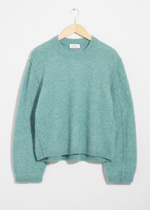 Jumper Es Isma Sweater - Turquoise - Women