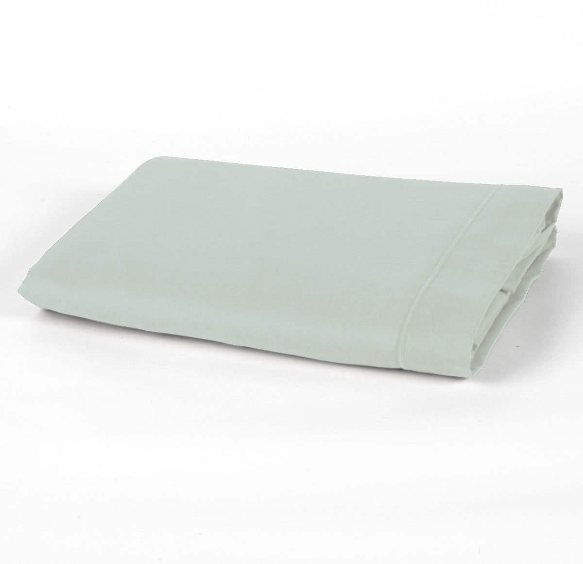 Bamora - Drap Plat 2 Pers - Coton-Bambou - Bambou Vert