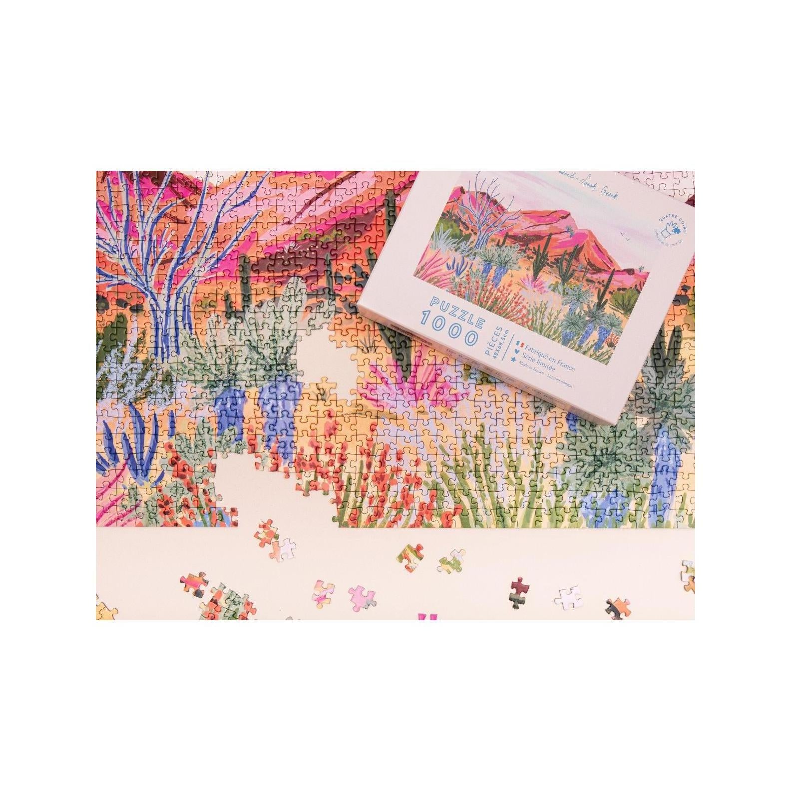 Bright Desert Puzzle By Sarah Gesek - 1000 Pieces