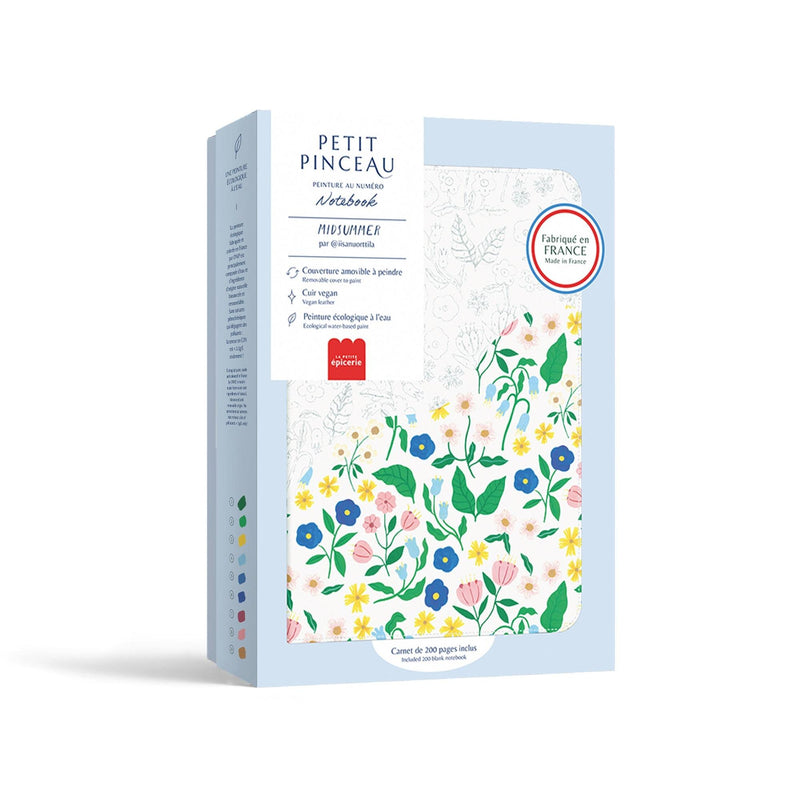 Carnet À Peindre - Notebook Peinture Au Numéro - Petit Pinceau - Midsummer