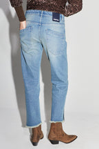 Denim Alex Raka Used Blue - Blå