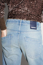 Denim Alex Raka Used Blue - Blå