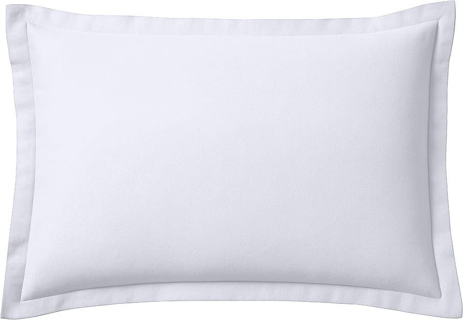 Orea - Funda De Almohada - 100% Franela De Algodón - Blanco
