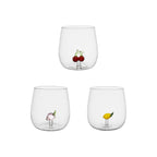 Lot De 3 Gobelets - Colorea - Verre Borosilicate - Multicolore
