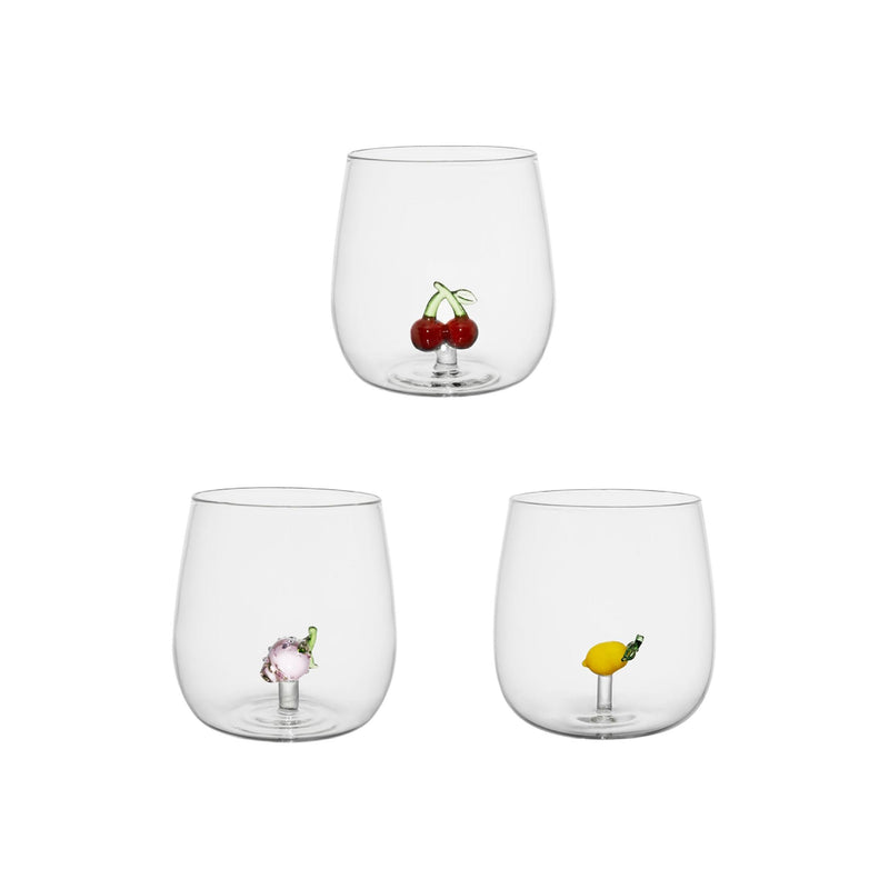 Lot De 3 Gobelets - Colorea - Verre Borosilicate - Multicolore