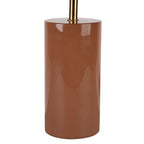 Lámpara - Arty - Hierro - Terracota + Beige