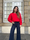 Pull Louise rouge