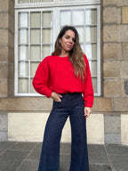 Pull Louise rouge