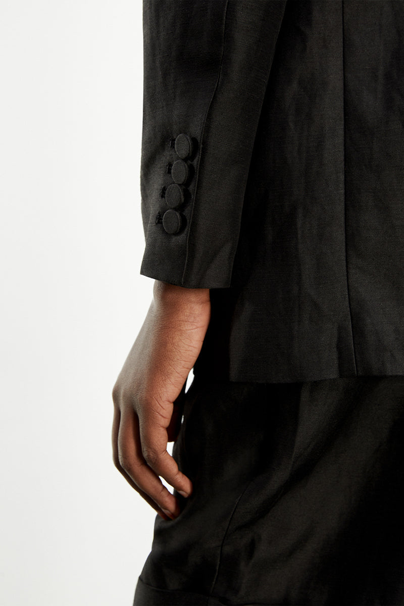 The Kooples - Black Wool Blazer-Style Jacket - Women