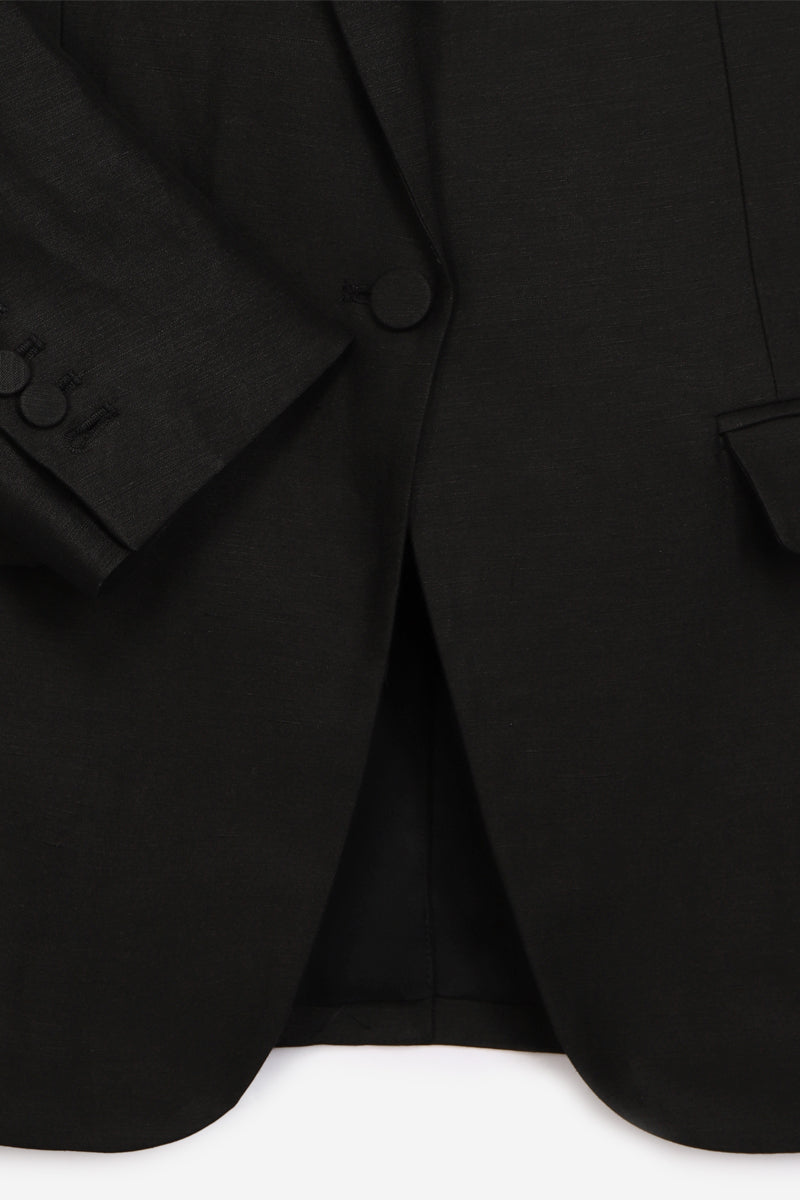 The Kooples - Black Wool Blazer-Style Jacket - Women
