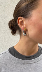 Reverse Hoop Earrings