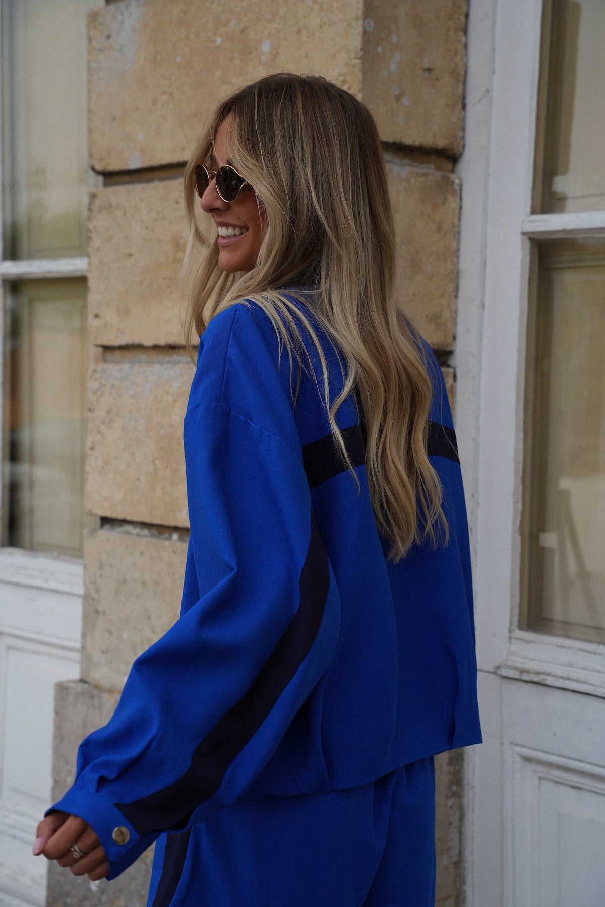 Giacca con Bande - Sael Blu