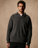 Riva Waffle Polo Shirt - Anthracite