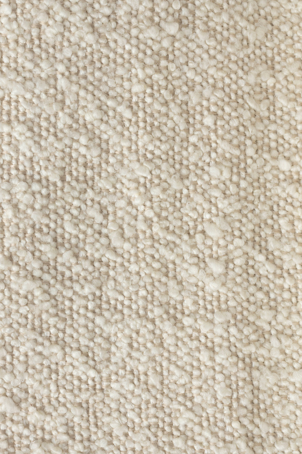 Jake Bouclé - Dining Room Chair - Solid Oak - Off-White