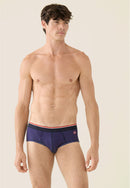 Slip Imprimé Cadeau Indigo En Coton - Terrible Kdo Indigo