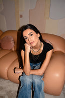 Multi Cleopatra Long Necklace