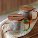 Tisanière - Karl - Verre Borosilicate - Jade-  300Ml