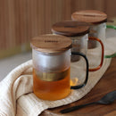 Tisanière - Karl - Verre Borosilicate - Jade - 450Ml