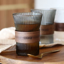 Lot De 2 Tasses Graphite - Verre Borosilicate - Karl - 250Ml