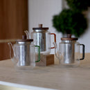 Théière - Karl - Verre Borosilicate - Graphite - 550Ml